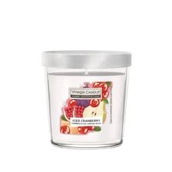 YANKEE CANDLE ICED CRANBERRY ŚWIECA TRADYCYJNA ŚREDNIA